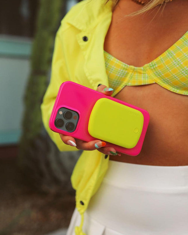 Think Pink | Solid Neon Pink Case iPhone Case get.casely