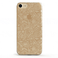Cute Rose Gold Floral Mandala Clear Case iPhone Case Get.Casely 