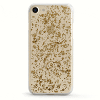 Rose and Gold Flaked Clear Case iPhone Case Get.Casely 